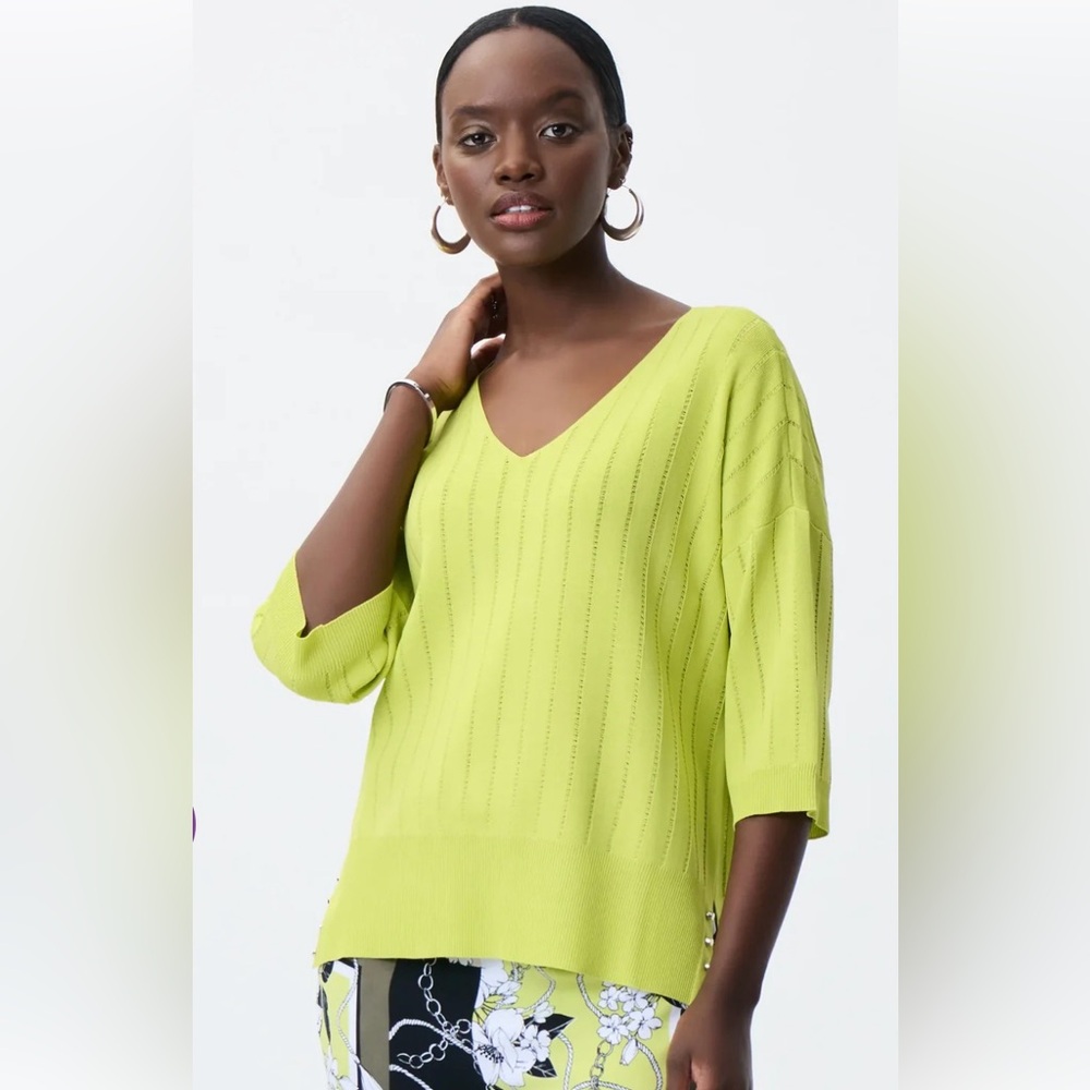 #640 Joseph Ribkoff Lydia Top size M